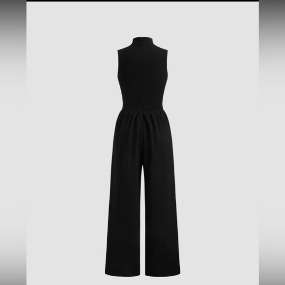 Sheer cutout, mockneck jumper - Picture 3 of 3